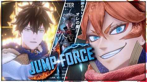 Jump Force Dlc The Next Black Clover Characters Top 5