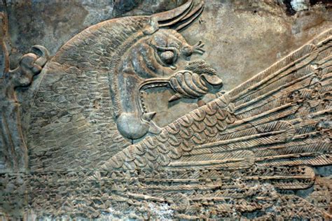 Assyria Nimrud Iraq The Neo Assyrian King Ashurnasirpal Ii