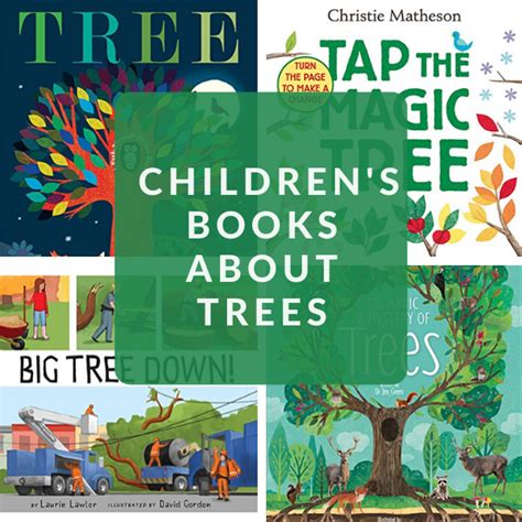 Beautiful And Informative Childrens Books About Trees