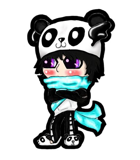 Panda Boy Chibi By Manda Panda On Deviantart