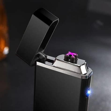 Buy 2018 New Rechargeable Lighter Double Arc Cigar Usb