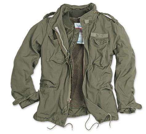 Surplus Raw Vintage M65 Regiment Jacket Olive Green Militaryops Ltd