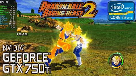 Rpcs3 Dragon Ball Raging Blast 2 Gtx 750 Ti I5 4460 16gb Ram 1440p 60 Youtube