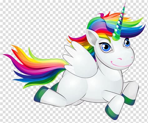 Pony Horse Rainbow Unicorn Cute Rainbow Pony Flying Unicorn Artwork