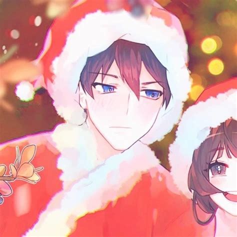 Matching Profile Pictures Anime Christmas Pfp