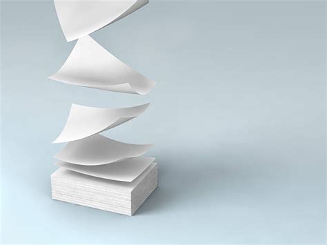 Flying Paper Stock Photos Pictures And Royalty Free Images Istock