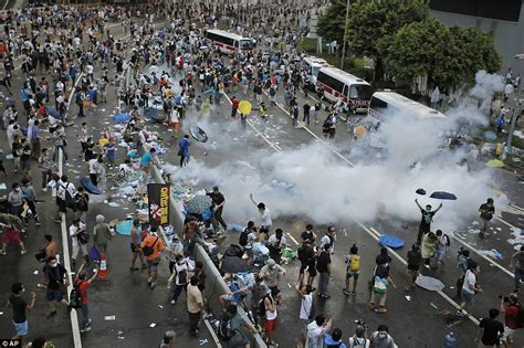 Hong Kong Protesters Clash With Authorities Over Fears Beijing Is