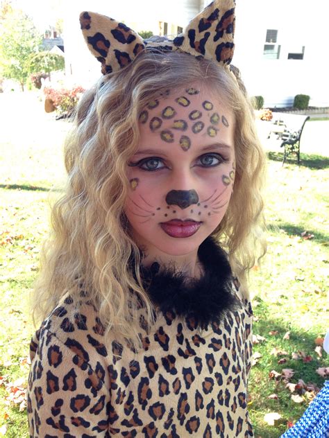 Cheetah Costume Costume Halloween Halloween Diy Halloween Face Makeup