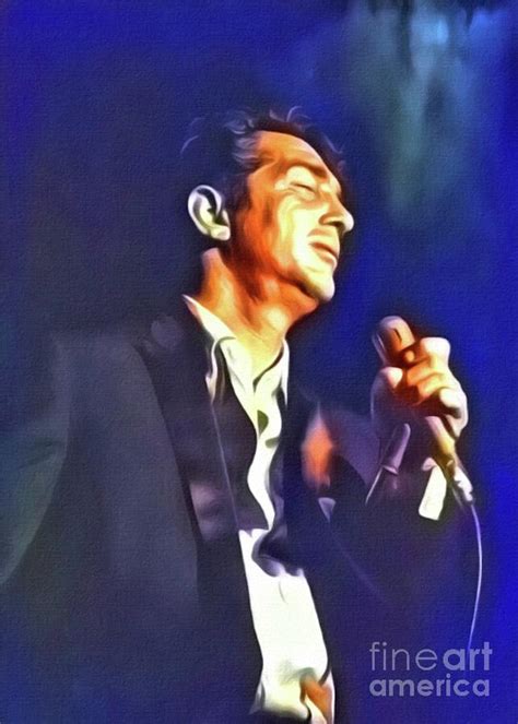 Dean Martin Hollywood Legend Digital Art By Mb Digital Art By