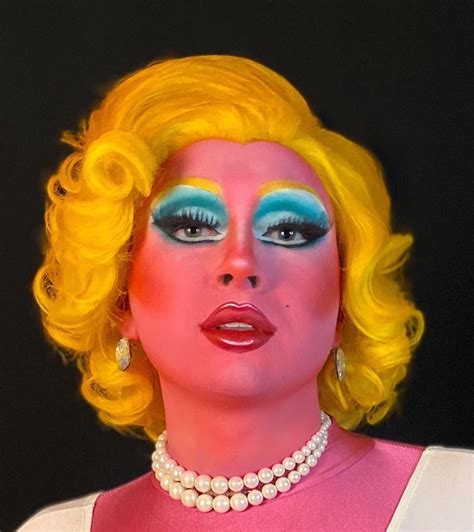 Here Is My Attempt At An Andy Warhol Inspired Marilyn Monroe Drag Look