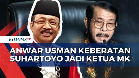 Suhartoyo Jadi Ketua Mk Anwar Usman Kirim Surat Keberatan Ke Mahkamah