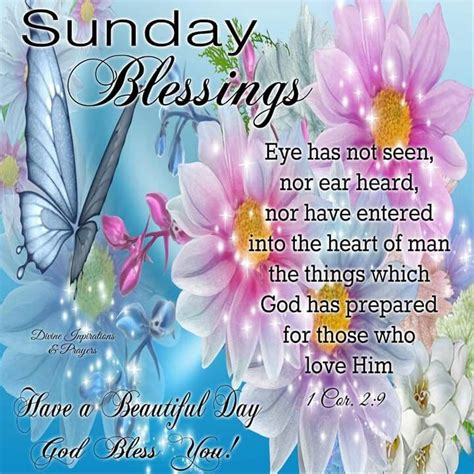 Sunday Blessings Have A Beautiful Day God Bless You Pictures Photos
