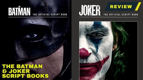 Joker And The Batman Script Book Review Lovingly Crafted Collector Items