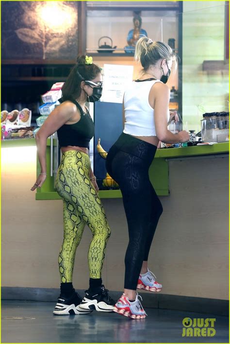 Vanessa Hudgens Jumps Around And Playfully Smacks Pal Gg Magrees Butt During Store Run Photo
