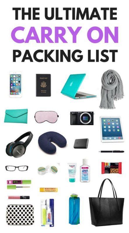 70 Best Ideas For Travel Tips Airplane Packing Lists Carry On Packing