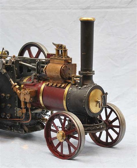 1 Inch Scale Minnie Traction Engine With Implements Stock Code 4097