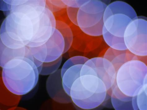 Premium Photo Bokeh Abstract Background With Red And Blue Light Color