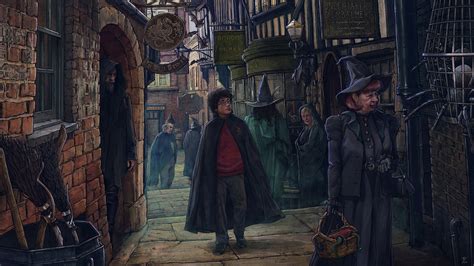 Harry Potter Lost In Knockturn Alley Vladislav Pantic Rharrypotter