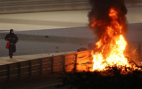 F1 Safety Systems Praised As Grosjean Survives Fireball In ‘miracle