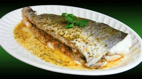Receta de merluza rellena de verduras - Unareceta.com