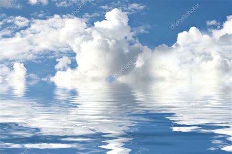Clouds And Sky Reflection In Water — Stock Photo © Siart1