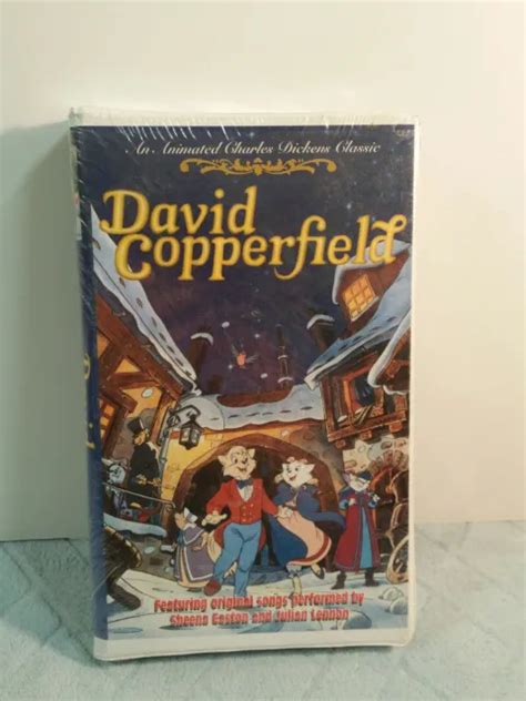 David Copperfield An Animated Classic Vhs 1993 Clamshell Sealed Rare