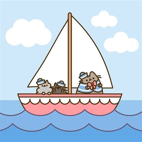 Pusheen Fan Page On Instagram “its Time For An Adventure At Sea With