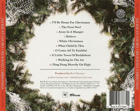 Jackie Evancho Album Heavenly Christmas Kidsmusic