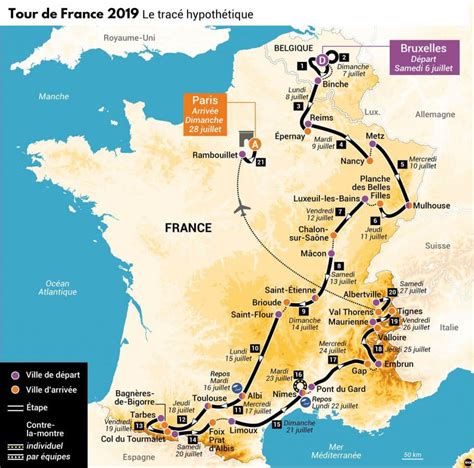 73.ª edición del tour de romandía (es); TOUR DE FRANCE 2019: E' QUESTO IL PERCORSO? - InBici Magazine