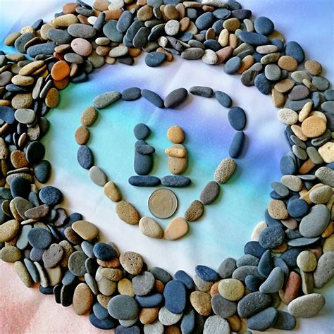 100 Flat Pebbles For Pebble Art Tinysmall Sea Stone Smooth Etsy
