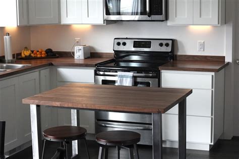 Maybe you would like to learn more about one of these? Butcher Block Countertop Kitchen Reveal - Lou Lou Girls