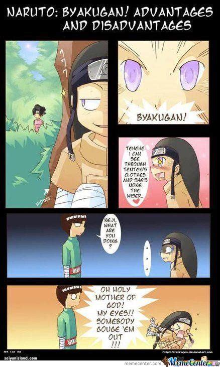 Byakugan Naruto Funny Naruto Comic Funny Naruto Memes