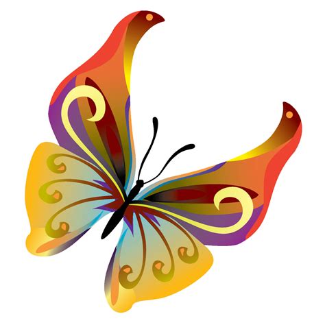Butterflies Vector PNG Transparent Image | PNG Mart