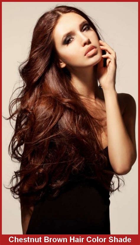 Rich Chestnut Hair Color Best Hairstyles 2018