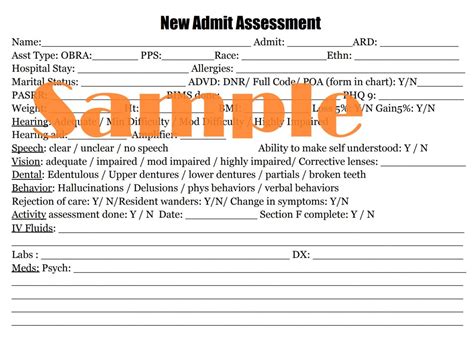 Mds Cheat Sheet Mds New Patient Assessment Snf Assessment Cheat