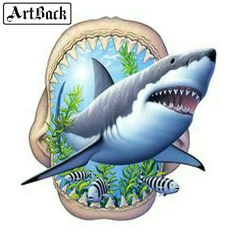 Sale 5d Diy Diamond Painting Shark Full Square 3d Diamond Mosaic