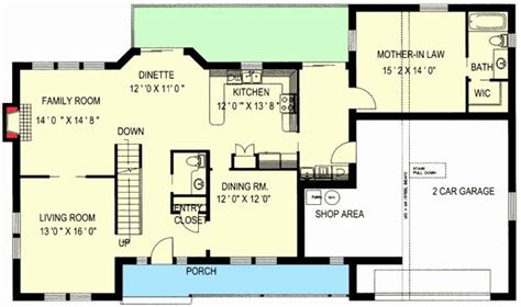 Whether you're having guests for a few days or an extended stay, our house plans with inlaw suites are the perfect solution for keeping them comfortable. House Plans with Separate Mother In Law Suite | In law ...
