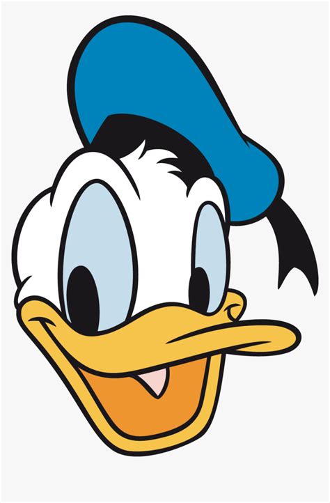 Donald Duck Smiling Png Image Face Of Donald Duck Transparent Png