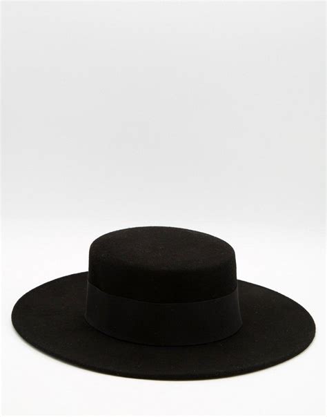 Catarzi Flat Top Wide Brim Hat At Brim Hat Hats For Men