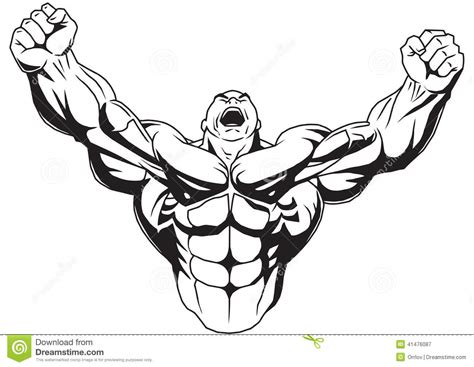 Bodybuilder Clipart Free Download On Clipartmag