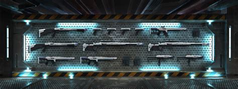 Weapon Rack Concept Art