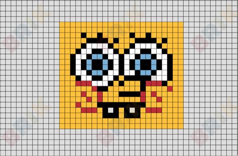 Spongebob Pixel Art Brik