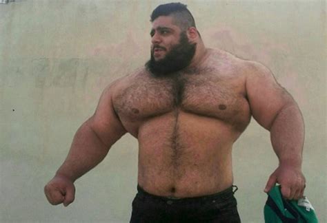 Iranian Hulk Sajad Gharibi Is 24 Stone Of Muscle Metro News