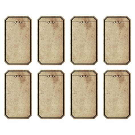 Free Printable Blank Apothecary Labels Printable Templates