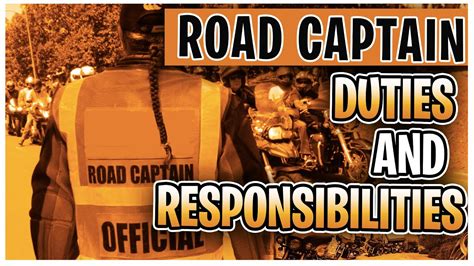 Duties Of The Road Captain Motorcycle Club Youtube