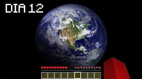 Entrei No Mapa De Planeta Terra No Minecraft E Foi IncrÍvel Youtube