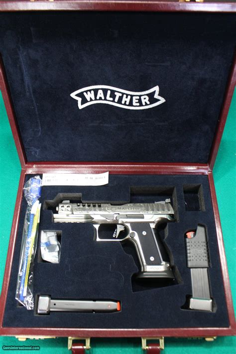 Walther Arms Meister Manufaktur Ppq Q5 Match Sf 9mm Patriot Edition