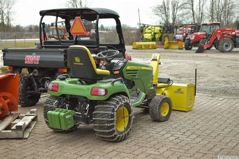 2011 John Deere X720 Lawn Tractor With Snowblower For Sale