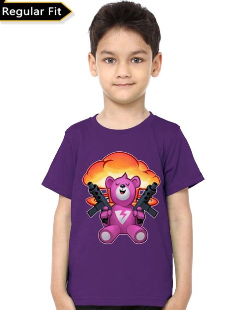 Fortnite Teddy Bear Purple T Shirt Swag Shirts