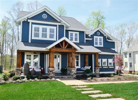 35 Beautiful Navy Blue And White Ideas For Home Exterior Color House